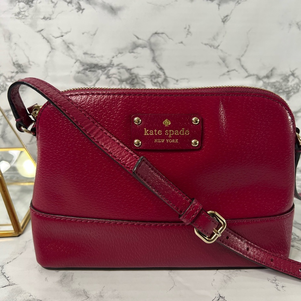 Kate Spade Anemone Pink Small Crossbody Bag